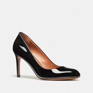 Coach Black Almond Toe Pumps 7.5